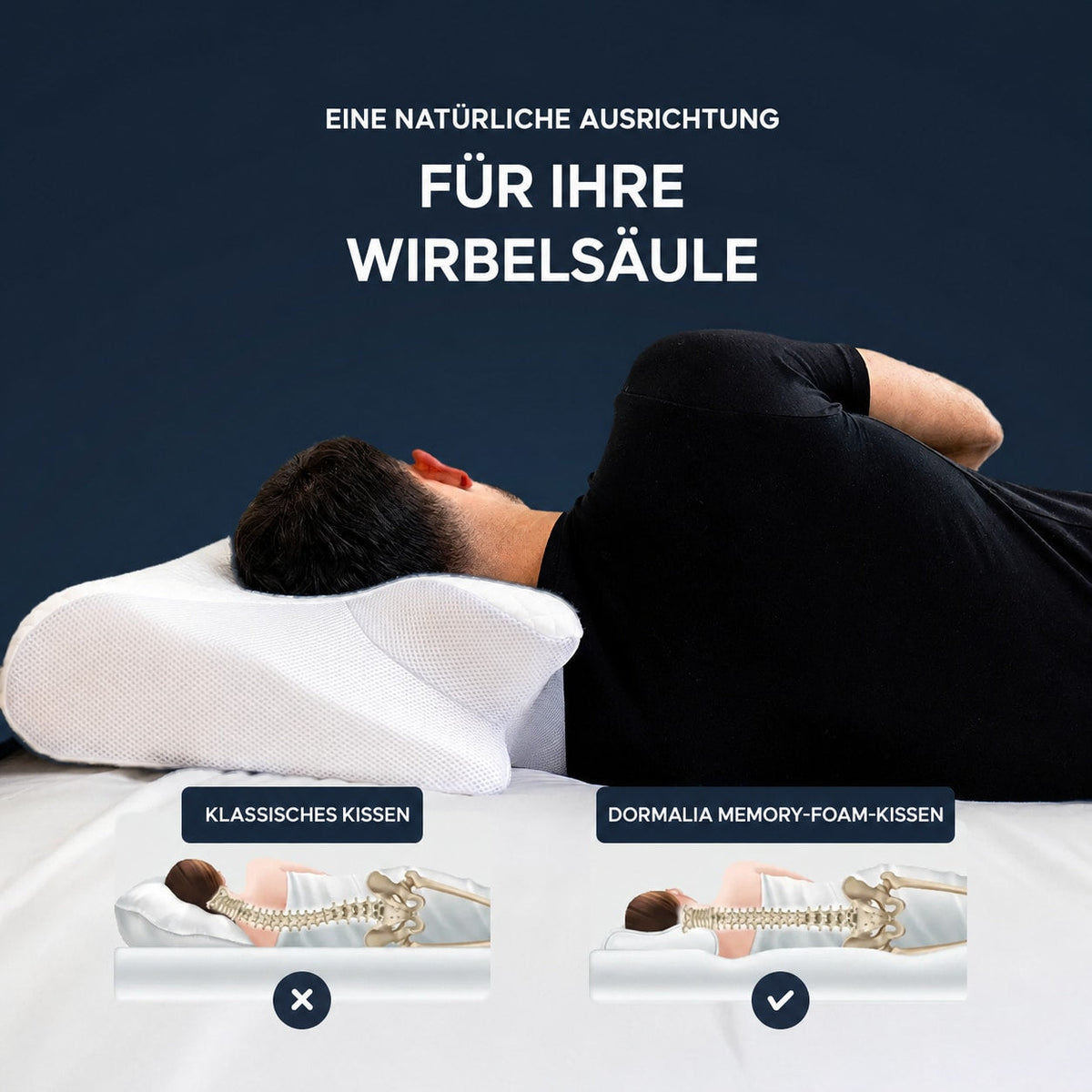 Dormalia Memory Foam Pillow